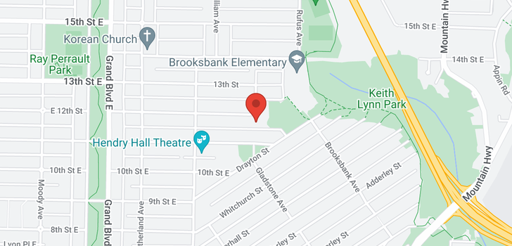 map of 897 E 12TH STREET